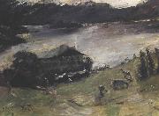 Lovis Corinth Motive from Walchensee oil painting reproduction